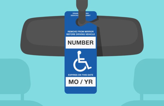 How do you get a handicap placard in Texas?